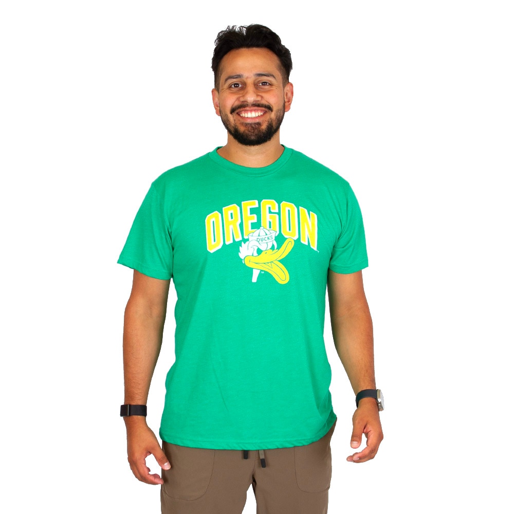 Arched Oregon, Green, Crew Neck, Cotton Blend, Men, Unisex, Homefield Vintage, Sailor Duck, T-Shirt, 770058